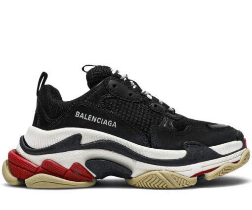 Triple S Black White Red