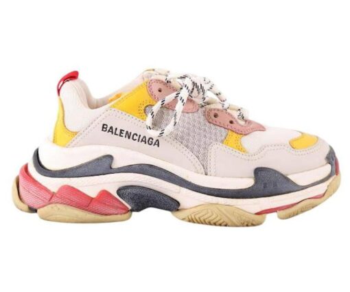 Triple S Cream Yellow Red