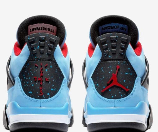 Alternative view of NIKE AIR JORDAN 4 TRAVIS SCOTT CACTUS