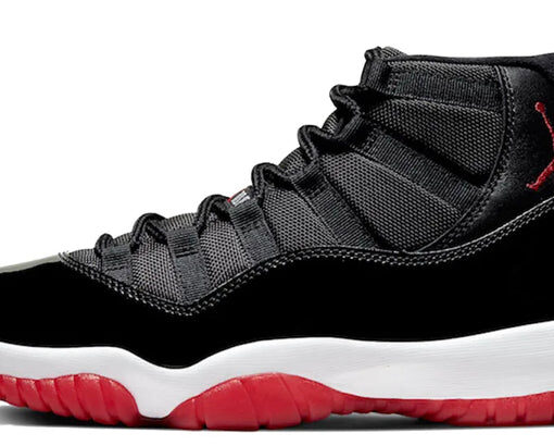NIKE AIR JORDAN 11 BLACK X RED