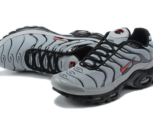 Alternative view of NIKE AIR MAX PLUS TN 21 GREY RED LOGO