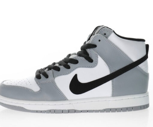 NIKE SB DUNK HIGH LIGHT SMOKE GREY