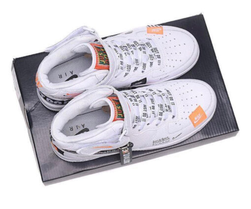 Alternative view of Air Force High „Just do it“ White/Black