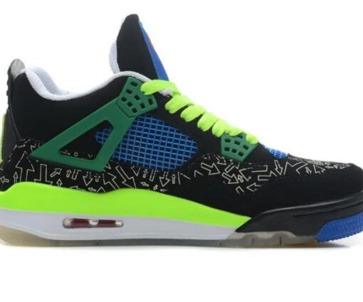 NIKE AIR JORDAN 4 BLACK X GREEN