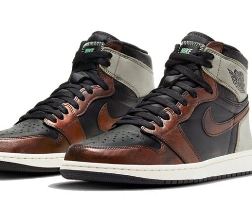 Alternative view of NIKE AIR JORDAN 1 RETRO PATINA
