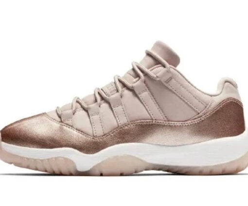 NIKE AIR JORDAN 11 BEIGE AND GOLD