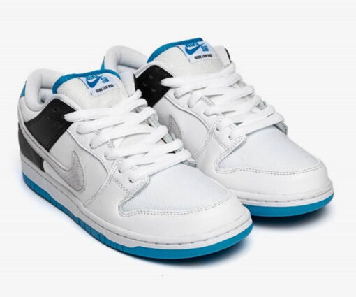 Alternative view of NIKE SB DUNK LOW PRO LASER BLUE