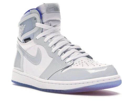 Alternative view of NIKE AIR JORDAN 1 RETRO HIGH ZOOM RACER BLUE