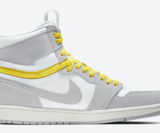 Alternative view of NIKE AIR JORDAN 1 SWITCH SMOKE GREY