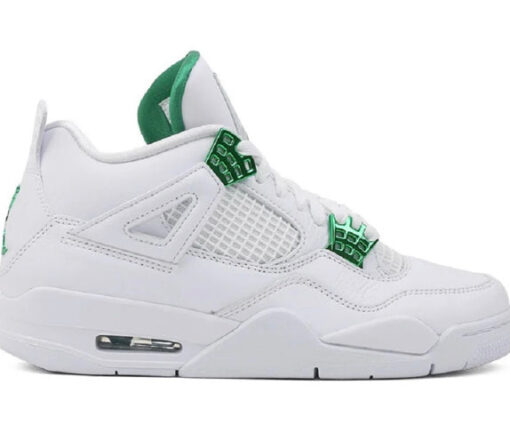 Alternative view of NIKE AIR JORDAN 4 METALIC PINE GREEN