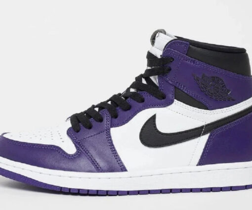 NIKE AIR JORDAN 1 PURPLE WHITE