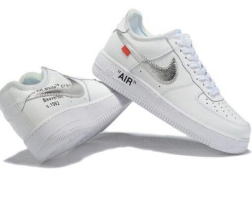 Alternative view of NIKE AIR FORCE X OFF WHITE 20 WHITE