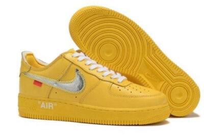 NIKE AIR FORCE X OFF WHITE 20 YELLOW