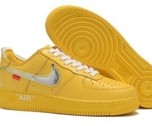 NIKE AIR FORCE X OFF WHITE 20 YELLOW