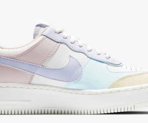 Alternative view of NIKE AIR FORCE SHADOW PASTEL