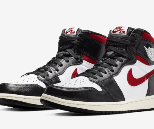 Alternative view of NIKE AIR JORDAN 1 RETRO HIGH OG GYM RED