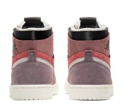 Alternative view of NIKE AIR JORDAN 1 MID CANYON RUST AIR ZOOM