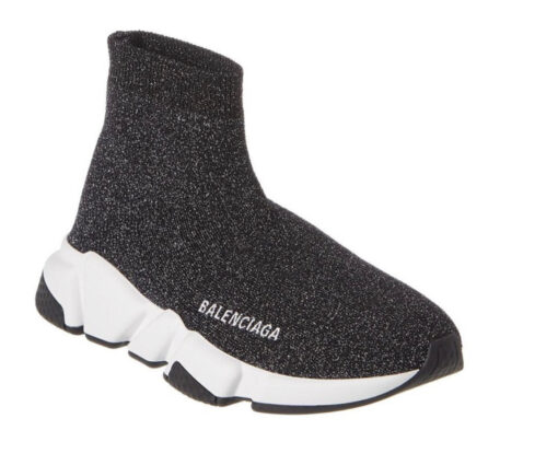 Alternative view of Balenciaga Speed Trainer Black Glitter