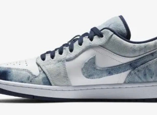 NIKE AIR JORDAN 1 LOW WASHED DENIM
