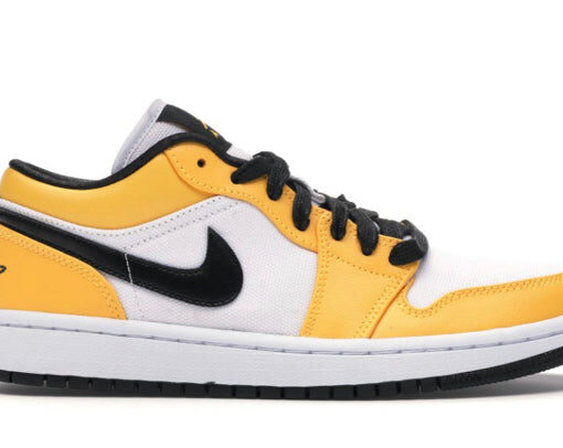 Alternative view of NIKE AIR JORDAN 1 LOW LASER ORANGE