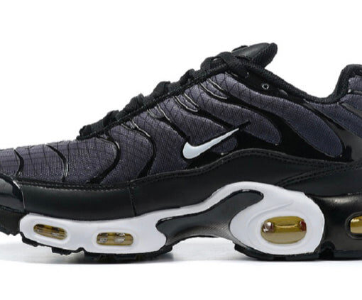 NIKE AIR MAX PLUS TN 21 BLACK WHITE LOGO