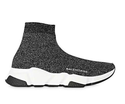 Balenciaga Speed Trainer Black Glitter