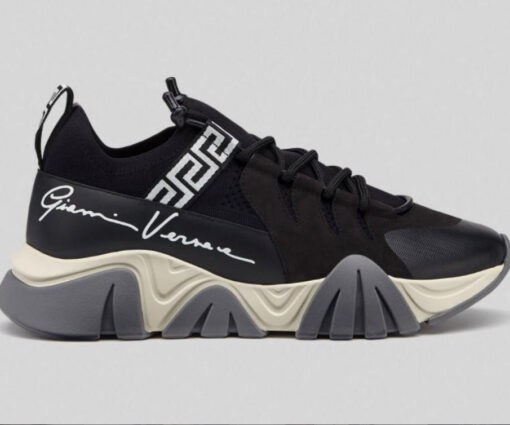 SQUALO TRAINERS KNIT BLACK