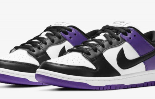 Alternative view of NIKE SB DUNK LOW COURTS PURPLE 1