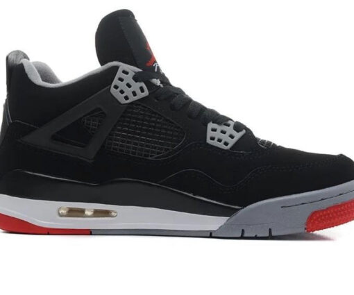 NIKE AIR JORDAN 4 BLACK (GREY X RED)
