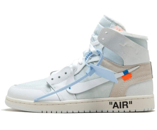 NIKE JORDAN 1 OFF WHITE RETRO WHITE