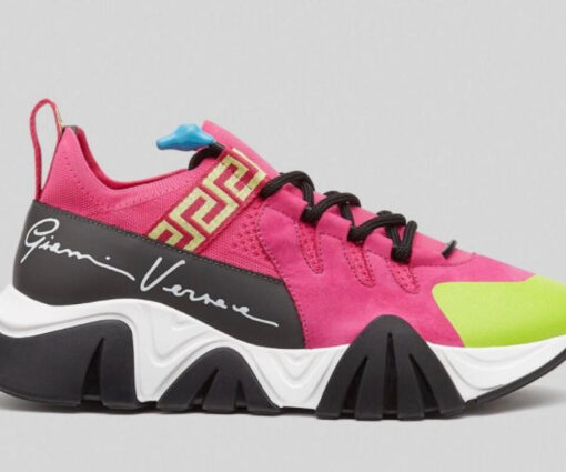 SQUALO TRAINERS KNIT PINK