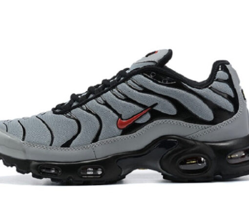 NIKE AIR MAX PLUS TN 21 GREY RED LOGO