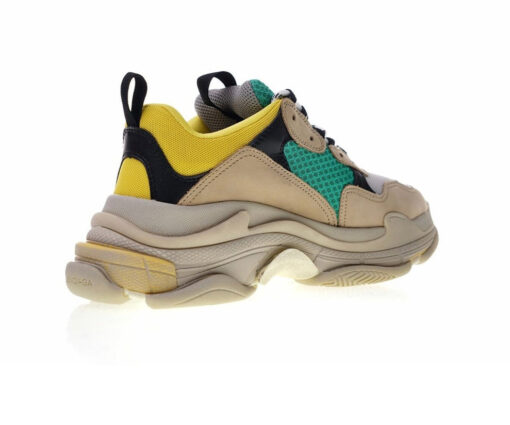 Alternative view of Triple S Yellow Green