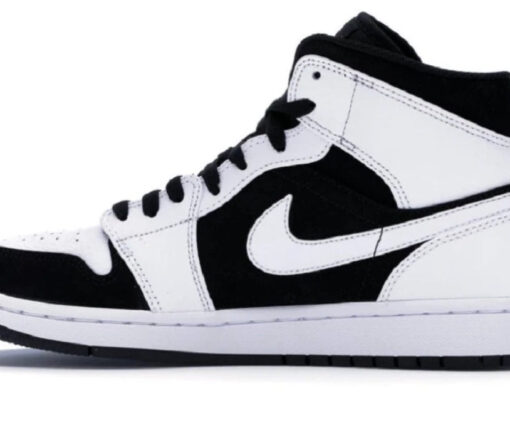 NIKE AIR JORDAN 1 MID WHITE BLACK
