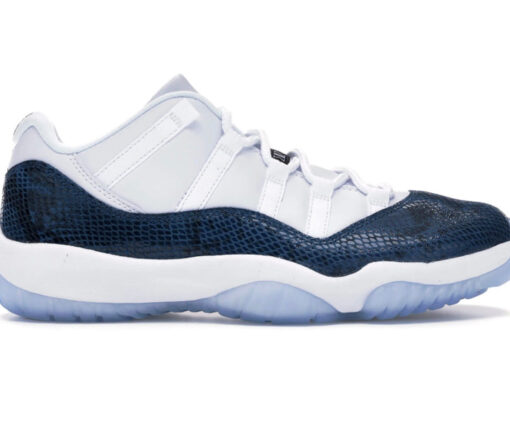 NIKE AIR JORDAN 11 NAVY “SNAKESKIN”