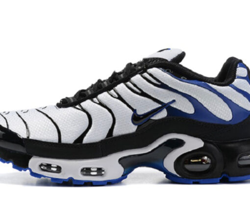NIKE AIR MAX PLUS TN 21 BLACK WHITE BLUE