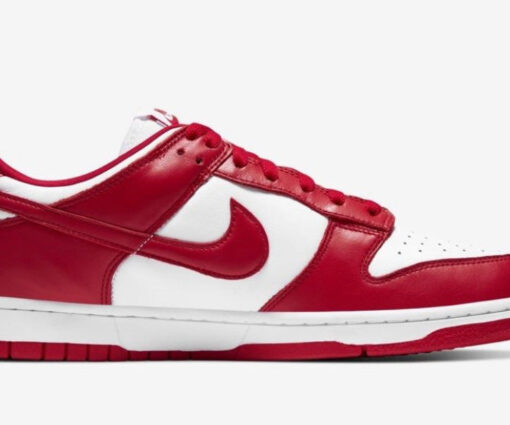 Alternative view of NIKE SB DUNK LOW UNIVERSITY RED