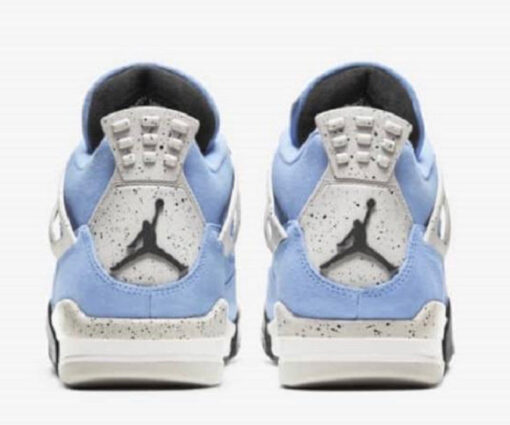 Alternative view of NIKE AIR JORDAN 4 UNIVERSITY BLUE