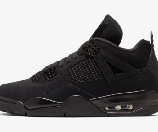 Alternative view of NIKE AIR JORDAN 4 BLACK CAT