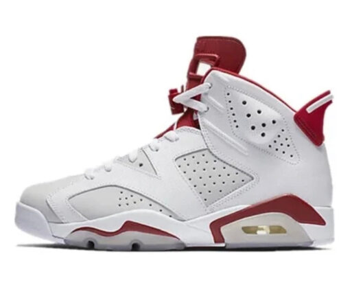 NIKE AIR JORDAN 6 WHITE (RED)
