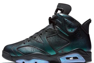 NIKE AIR JORDAN 6 GRADIENT NEGRAS-TURQUESA