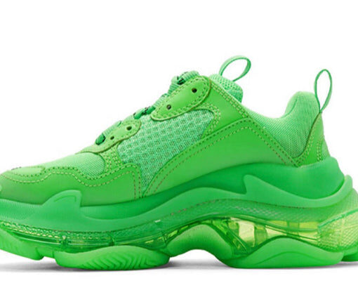 Alternative view of Triple S490 Neon Green
