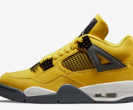 NIKE AIR JORDAN 4 RETRO LIGHTNING YELLOW