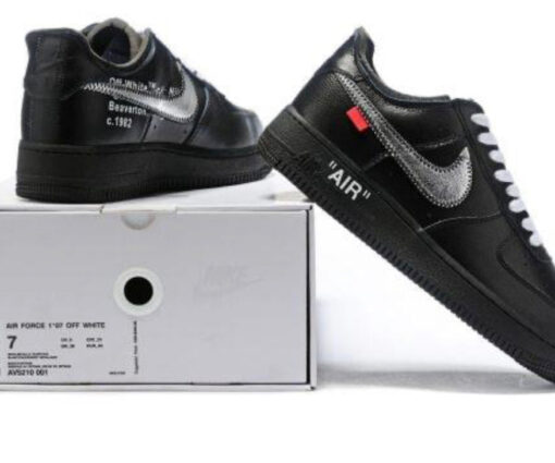 Alternative view of NIKE AIR FORCE X OFF WHITE 20 BLACK