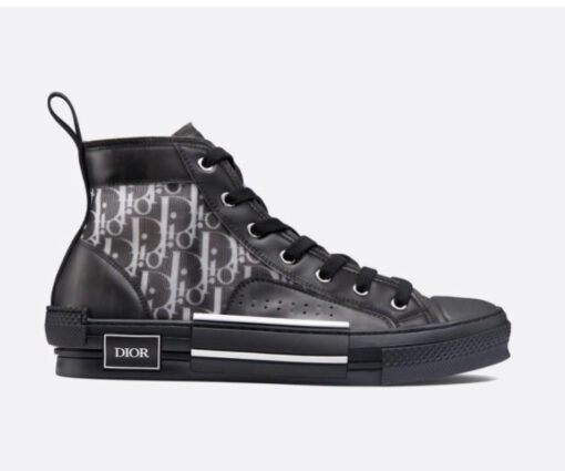 HIGH OBLIQUE B23 BLACK LEATHER