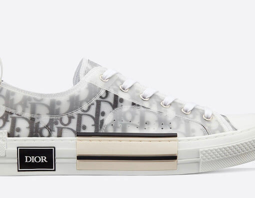 OBLIQUE B23 LOW WHITE BLACK