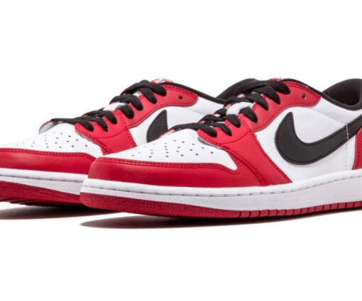 Alternative view of NIKE AIR JORDAN 1 LOW RETRO CHICAGO