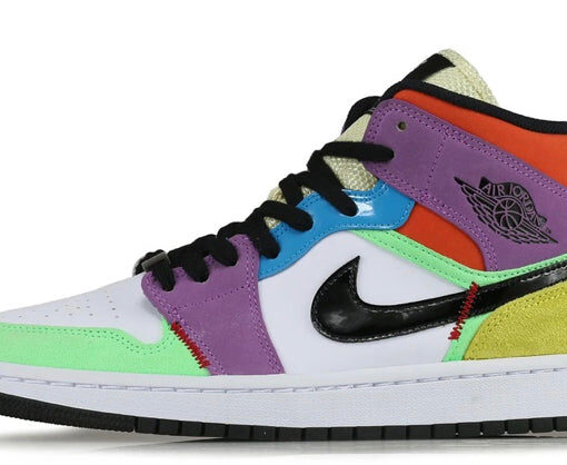 NIKE AIR JORDAN 1 MID MULTICOLOR