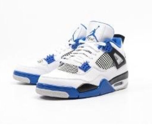 NIKE AIR JORDAN 4 WHITE X BLUE