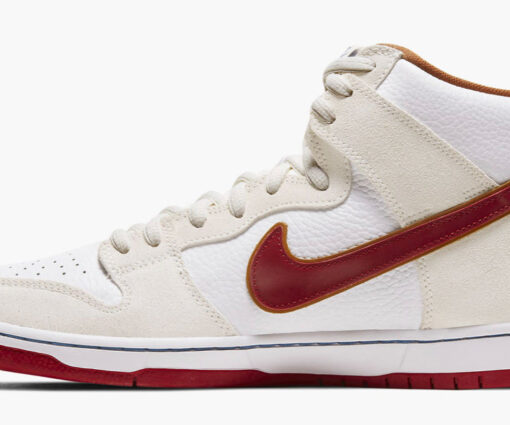 NIKE SB DUNK HIGH TEAM CRIMSON